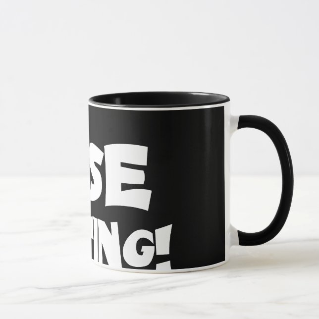 Moose Hunting Mug (Right)