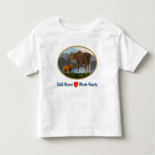 Moose in the Meadow Toddler T-Shirt