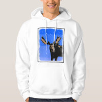Moose in Winter  - Original Wildlife Art