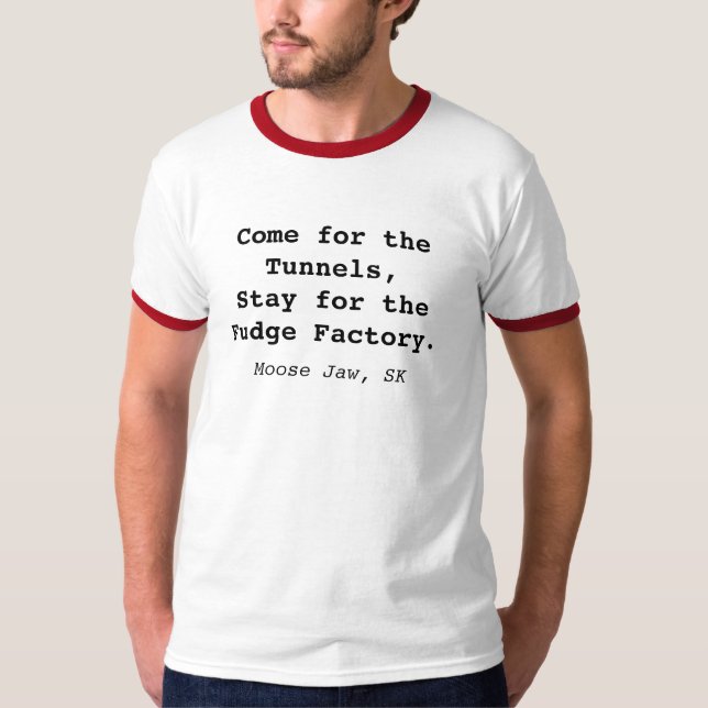 Moose Jaw Tunnels T-Shirt (Front)