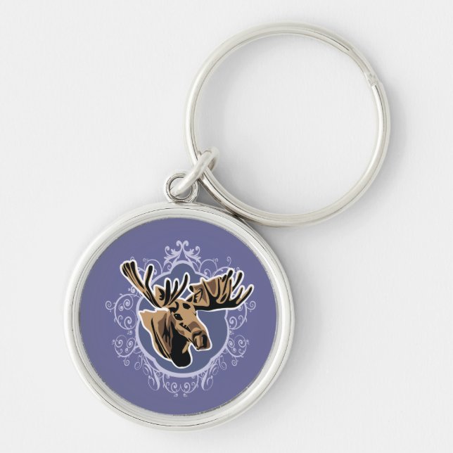 moose key ring (Front)