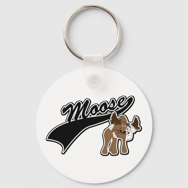 Moose Key Ring (Front)