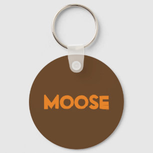 Moose Keychain