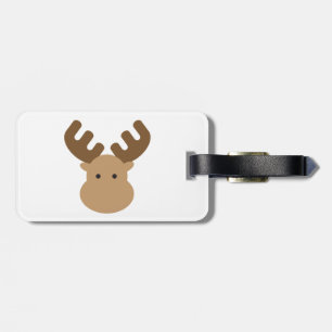 Moose Luggage Tag