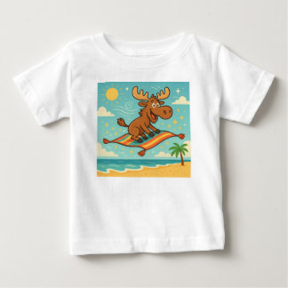Moose & Magic Beach Towel – Dreamy Adventure Kids Baby T-Shirt