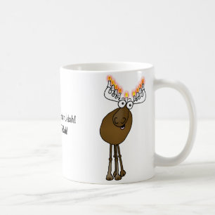 Moose Menora gift mug! Coffee Mug