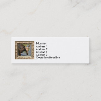 Moose Mini Business Card