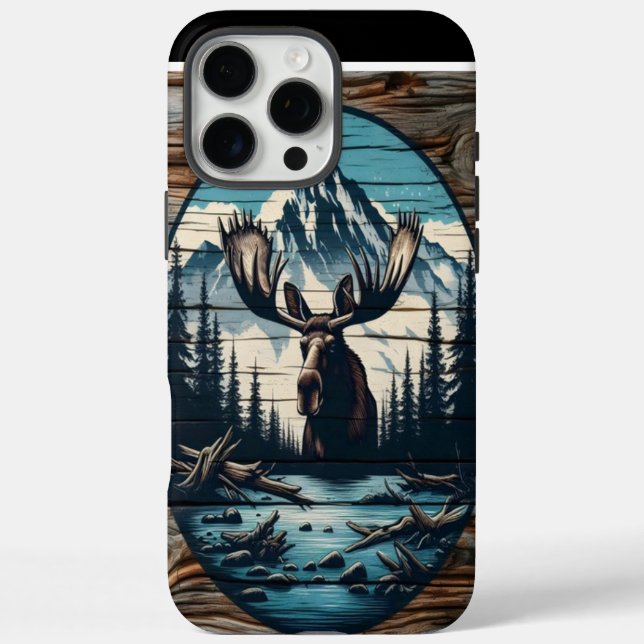 Moose Mountain  Case-Mate iPhone Case (Back)