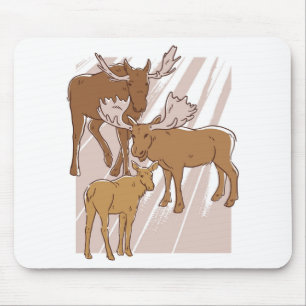 Moose Mouse Mat
