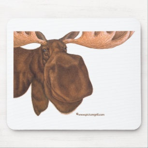 moose mouse mat
