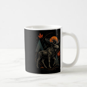 Moose Nature Wilderness Autumn Adventure Forest Coffee Mug