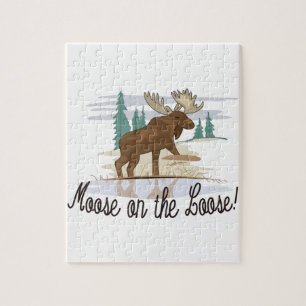 Moose on the Loose! Jigsaw Puzzle