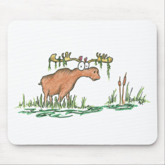 Moose on the loose mouse mat