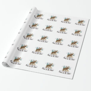 Moose on the Loose! Wrapping Paper