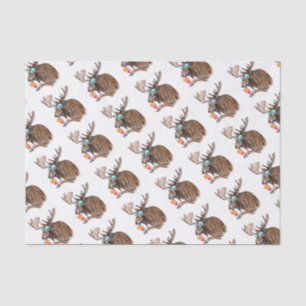 Moose on Vacation Tissue Paper