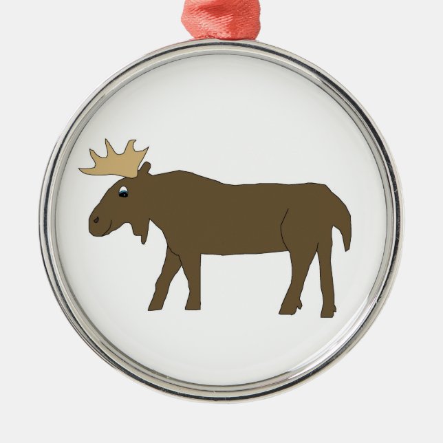 Moose Ornament (Front)