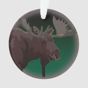 Moose Ornaments Moose Art Christmas Decorations