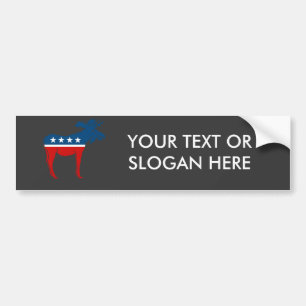 MOOSE PARTY BUMPER STICKER