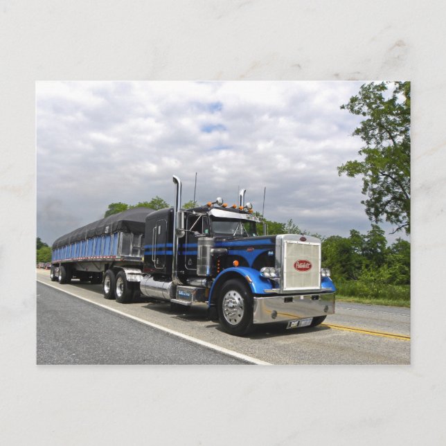 Moose Peterbilt 359 Postcard (Front)