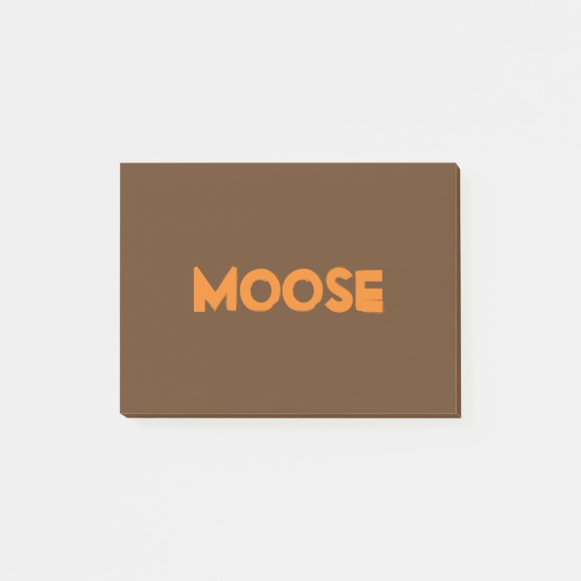 Moose Post-it® Notes (Front)