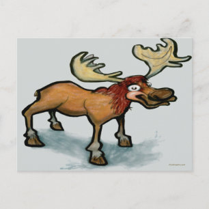 Moose Postcard