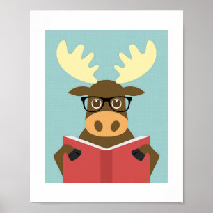 Moose Poster Print
