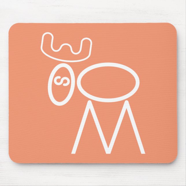 Moose Puzzle Mousepad (Front)