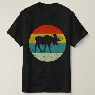 MOOSE retro vintage silhouette 70s T-Shirt