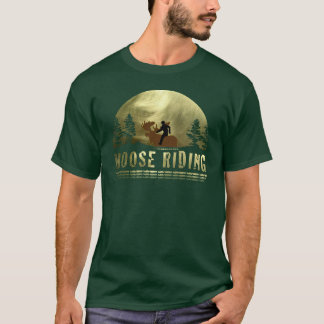 Moose Riding T-Shirt