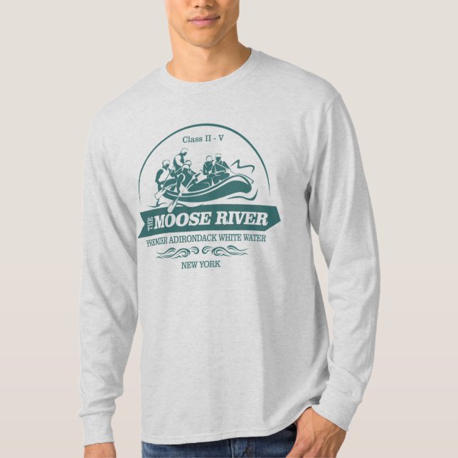 Moose River (rafting2) T-Shirt (Front)