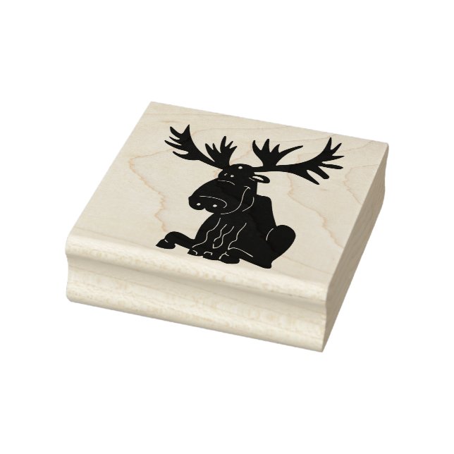 Moose Rubber Stamp (Stamp)