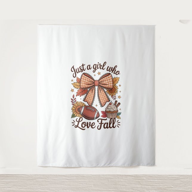 Moose Shirt Country Pumpkin Tapestry (Front)