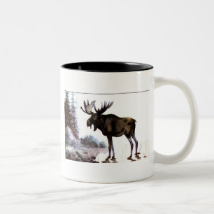Moose Shirts and Gifts 111 Two-Tone Coffee Mug