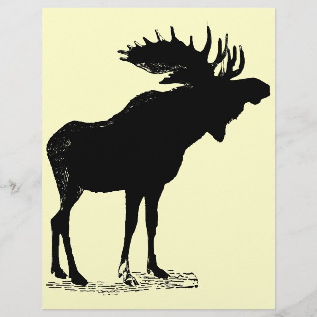 Moose Silhouette (Front)