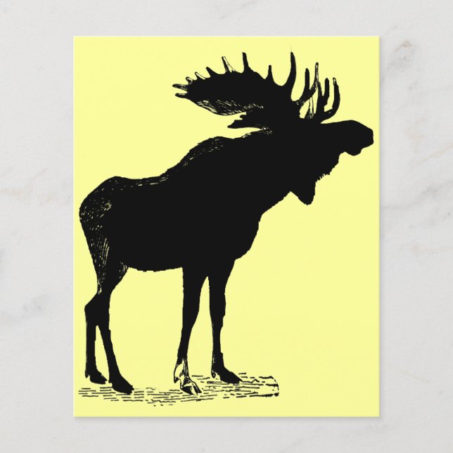 Moose Silhouette (Front)