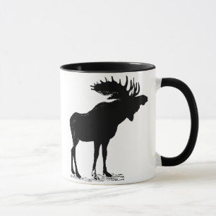 Moose Silhouette Mug