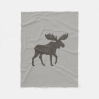 Moose Silhouette Wildlife Country Wild Animal