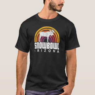 Moose Snowbowl Arizona Cool Classic Vintage Retro T-Shirt