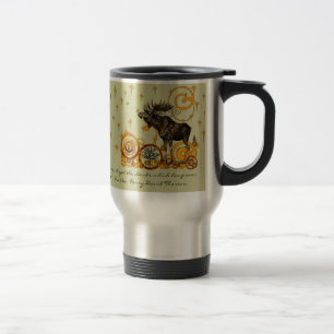 Moose Stein-Walden, Henry David Thoreau Quote Travel Mug