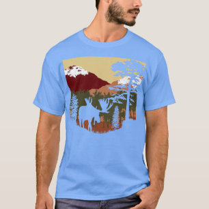 Moose Sunset TShirt