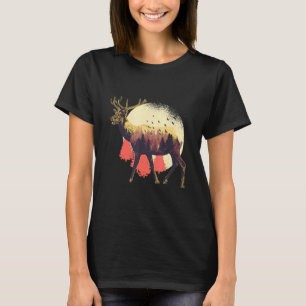 Moose Sverige Hej Outdoor Scandinavia fishing holi T-Shirt