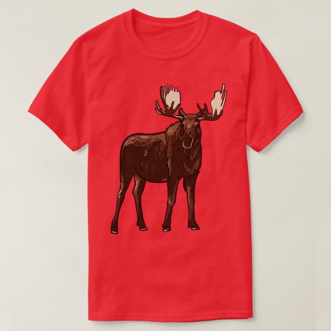Moose T-Shirt (Design Front)