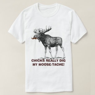 Moose-tache T-Shirt