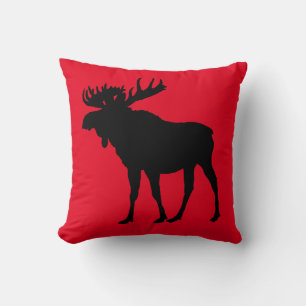 MOOSE THROW PILLOW