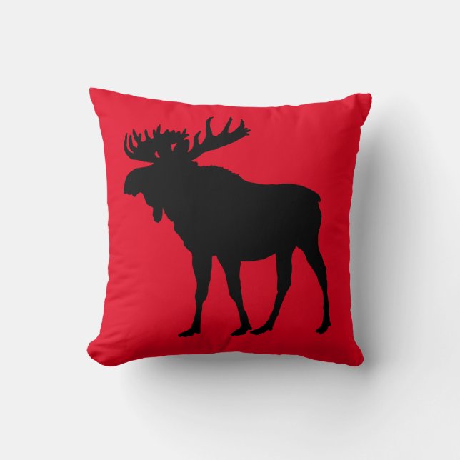 MOOSE THROW PILLOW (Front)