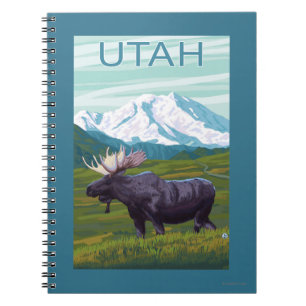 Moose with MountainUtah Notebook