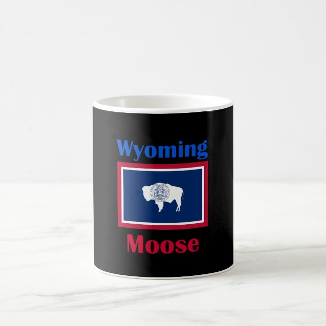 Moose Wyoming Coffee Mug (Center)