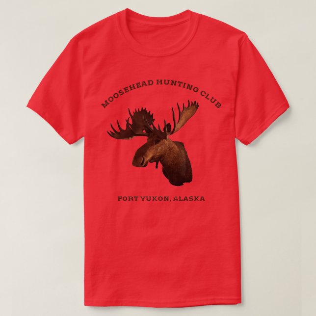 Moosehead Hunting Club TShirt (Design Front)