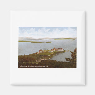 Moosehead Lake, Maine 1906 Vintage Magnet