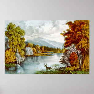 Moosehead Lake Poster Print